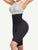 Get Waisted Ultrathin Black Solid Color Neoprene Shorts High Waist Firm Foundations