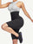 Get Waisted Ultrathin Black Solid Color Neoprene Shorts High Waist Firm Foundations