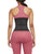 Get Waisted Skin-Friendly Black 25 Steel Stoned Latex Waist Trainer With Sticker