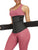 Get Waisted Skin-Friendly Black 25 Steel Stoned Latex Waist Trainer With Sticker