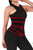 Get Waisted Red High Compression Sweat  With Three Belt with Zipper Waist trainer