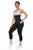 The Get Waisted 2 In 1 Waist Trainer Leggings Neoprene Waist Trainer Yoga Pants