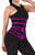 Get Waisted  3-Belt Pink  Neoprene with Zipper Waist Trainer